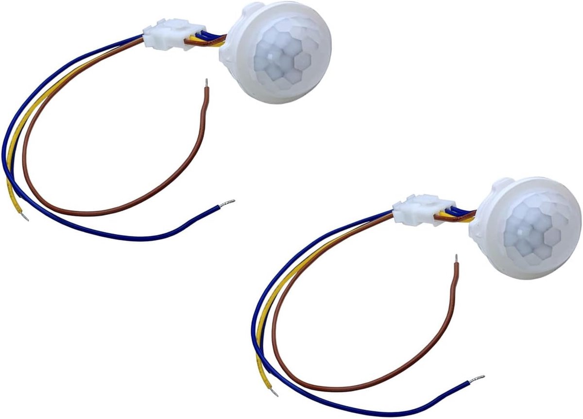 2 stks LED Kast PIR Infrarood Sensor Bewegingsmelder Slimme Lichtschakelaar 220 V
