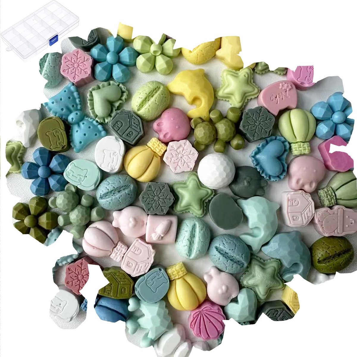 80g Zegelwaskralen Handmade, wax-zegelstempel pink blue yellow green white, enveloppen voor het knutselen van postzegels geschenkverpakking