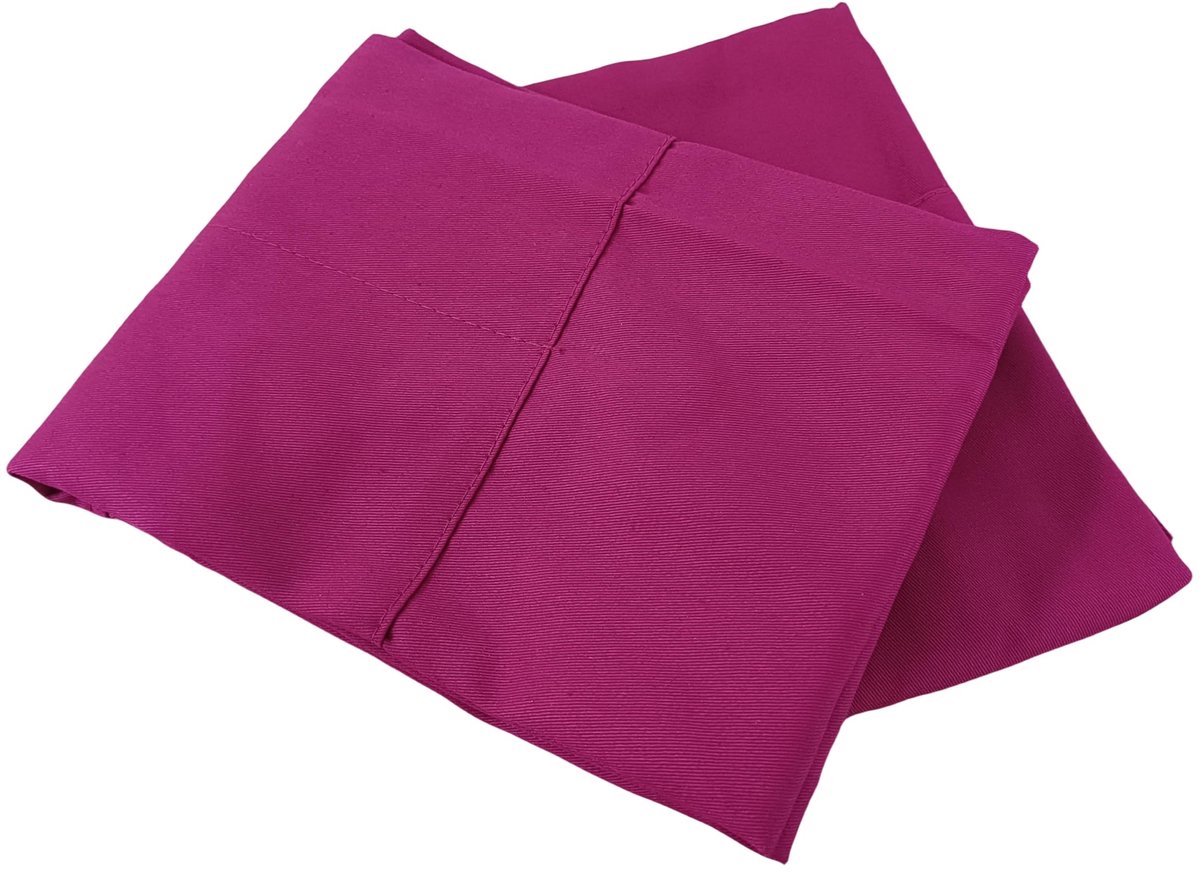Keukenschort 70 x 85 cm - Katoen - Rood - Ideaal voor barbecue - SnelShoppen