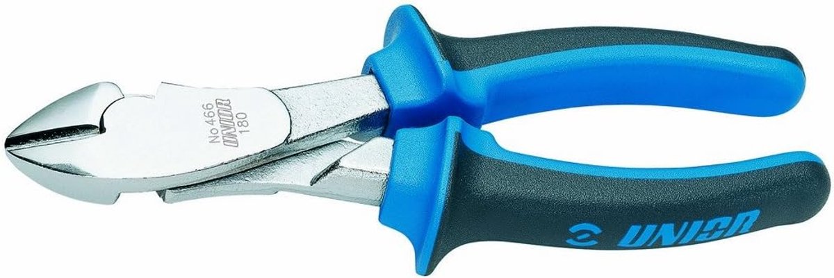 Diagonaalsnoeischaar 180 - zwart - kunststof handgrepen - ideaal voor precisiewerk - ShopVlot