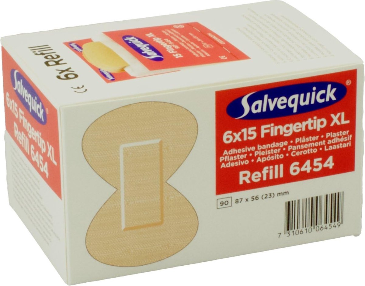 Plakband navulling 15 stuks - elastisch - voor eenhandige bediening - eenvoudig te gebruiken - SnelShoppen