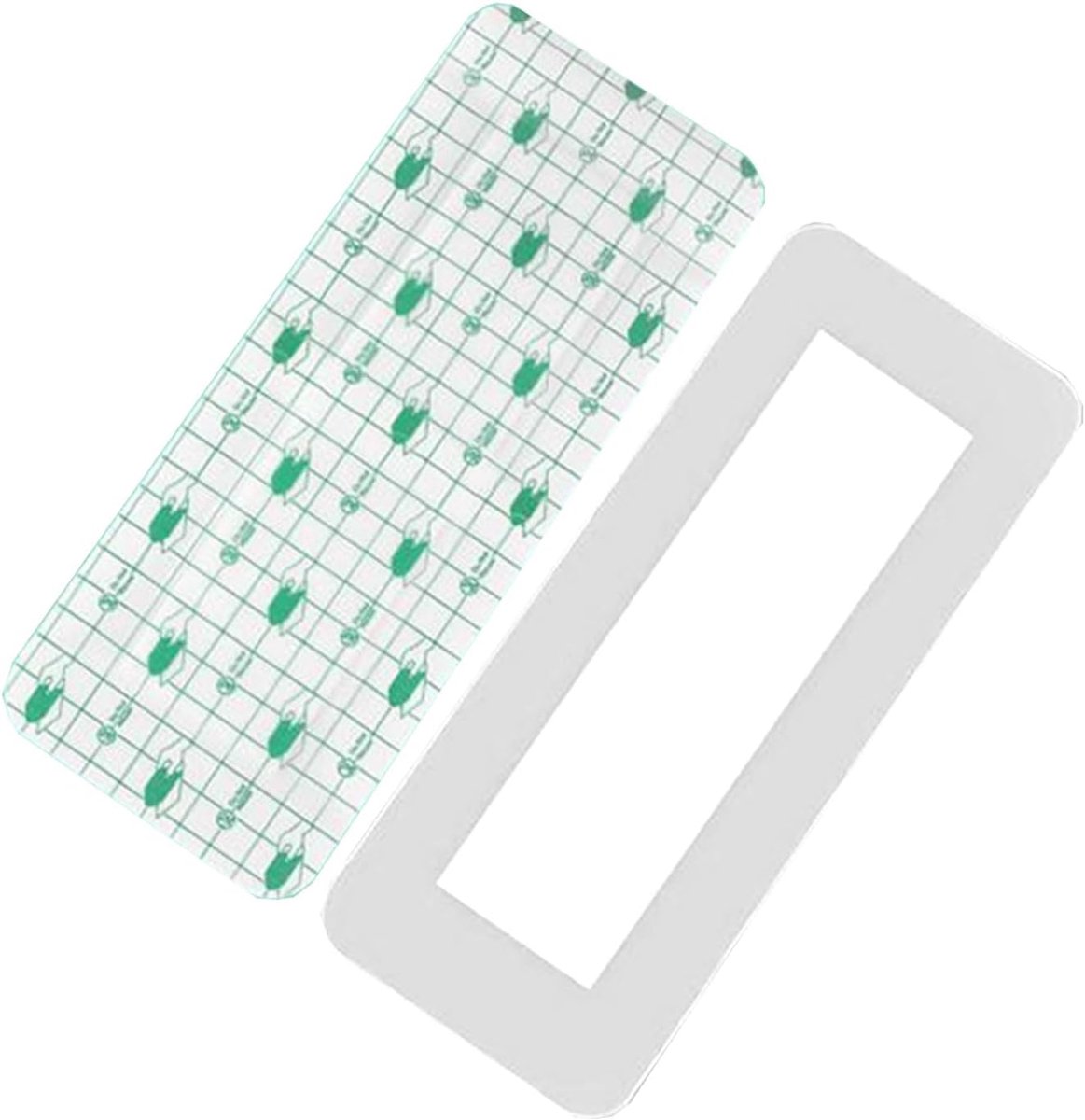 Waterdichte Transparante Hechtingen 10 Stuks - 10 * 25CM - Hypoallergeen - Bescherming bij Douchen - SnelShoppen