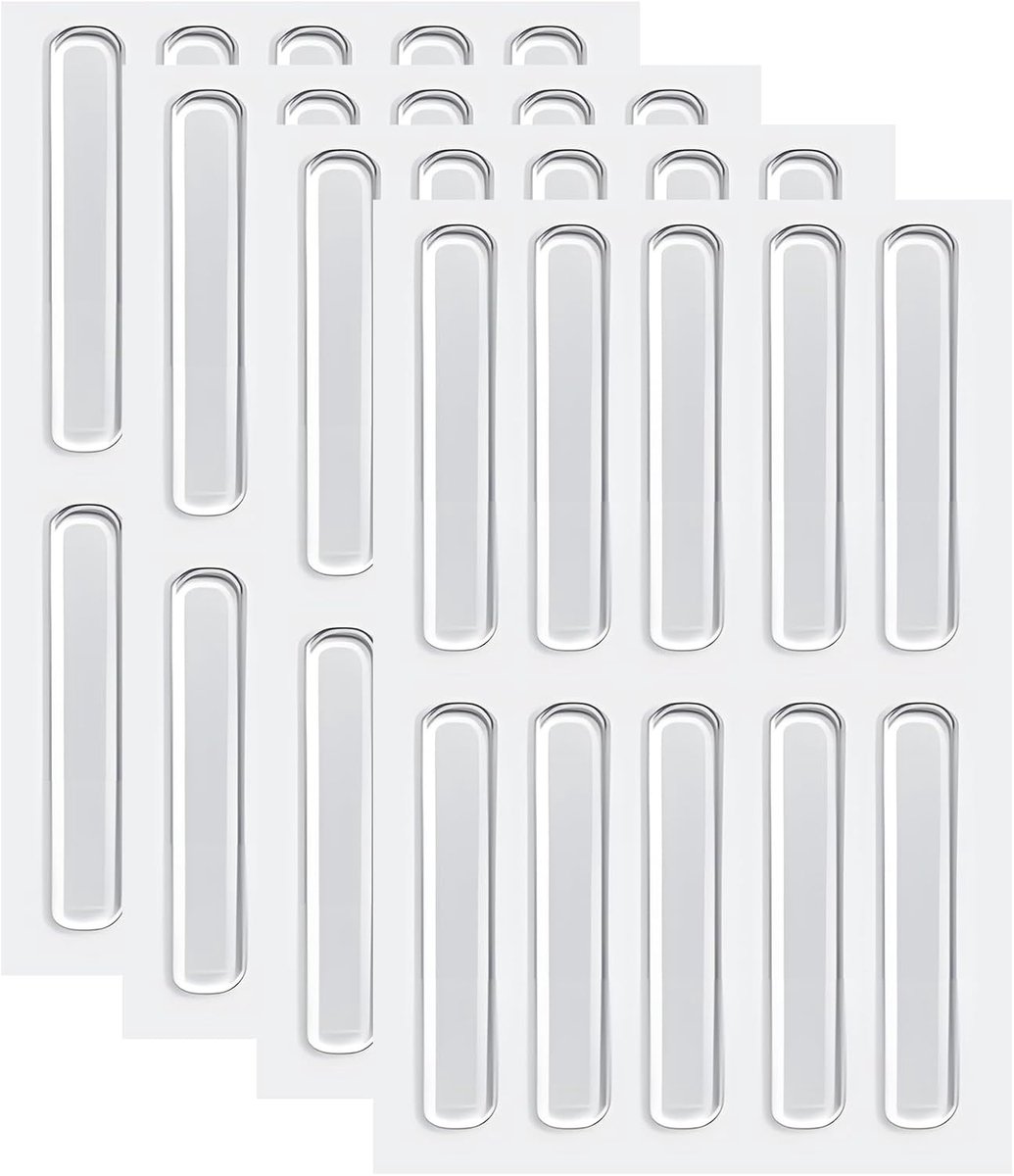 Meubelstoppers 40 stuks - Siliconen deurprotectors - Geluidsabsorberend - Voor meubels en kindveiligheid - SnelShoppen