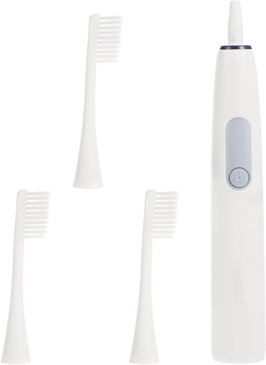 Elektrische Tandenborstel - Mondverzorging Tandenborstel - Dagelijkse Mondhygiëne - Ergonomisch Ontwerp - 24 cm - Lichtgrijs