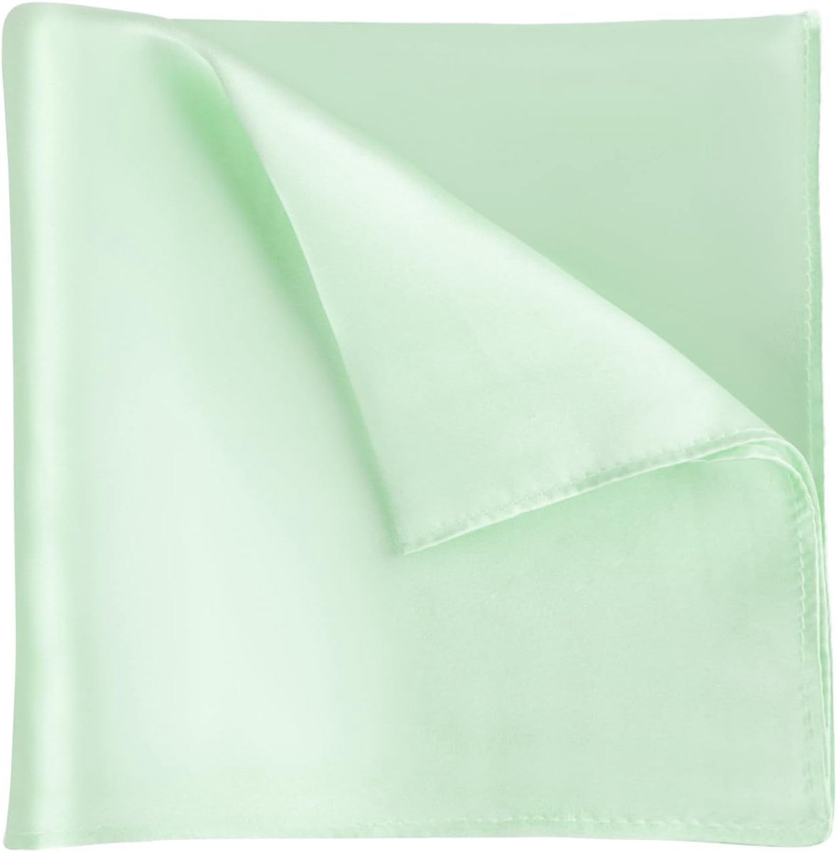 Zijde zakdoek 34 x 34 cm - 100% zijde - effen ontwerp - stijlvol accessoire - ShopVlot