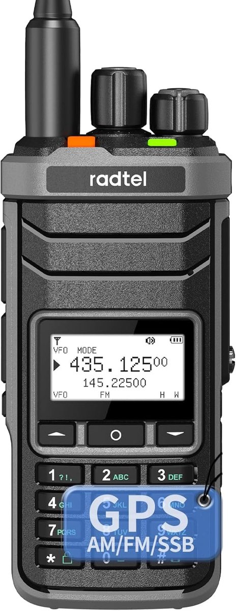 Ham radio multiband RT-860G - GPS functie - 1024 kanalen - ideale communicatiepartner - ShopVlot