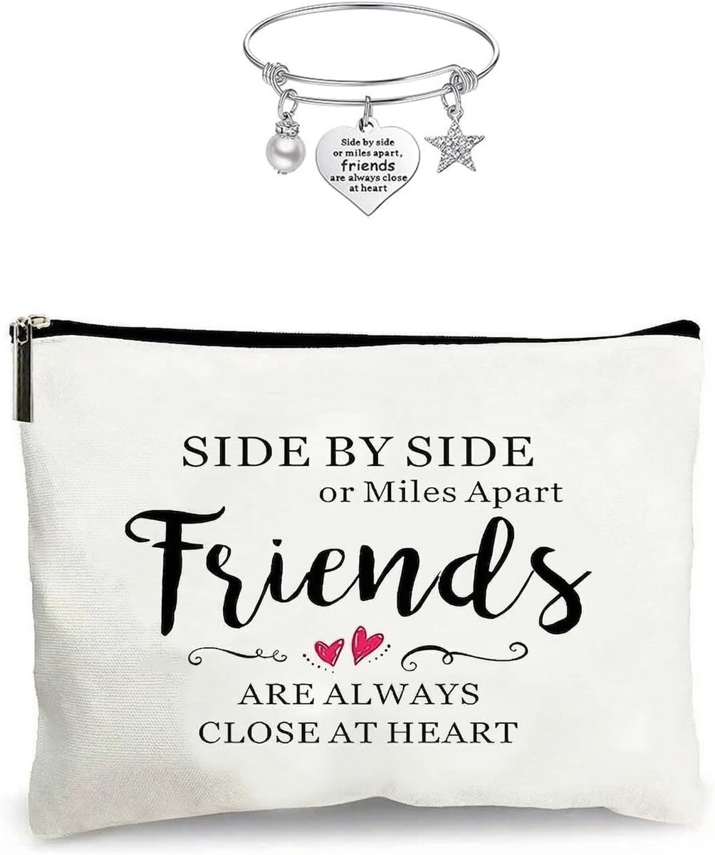 Make-up tas met ritssluiting - Canvas - Multifunctioneel - Ideaal voor beauty-benodigdheden - ShopVlot