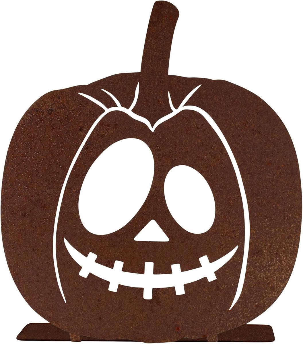 Halloween decoratieve stand en hanger - handgemaakte pompoendesigns - 4 unieke varianten - sfeervolle decoratie - ShopVlot