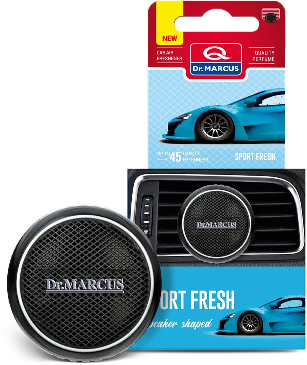 Dr. Marcus Speaker Shaped – Sport Fresh – Auto-luchtverfrisser 1 Stuks [DRM76012]