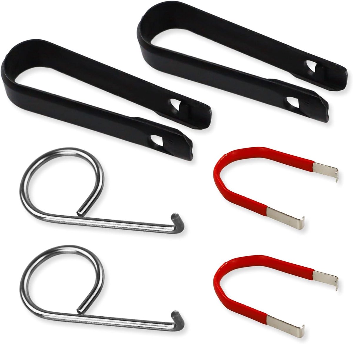Wielboutkap verwijdertool set 6 stuks - kunststof - voor moer- en boutcovers - eenvoudig te gebruiken - ShopVlot
