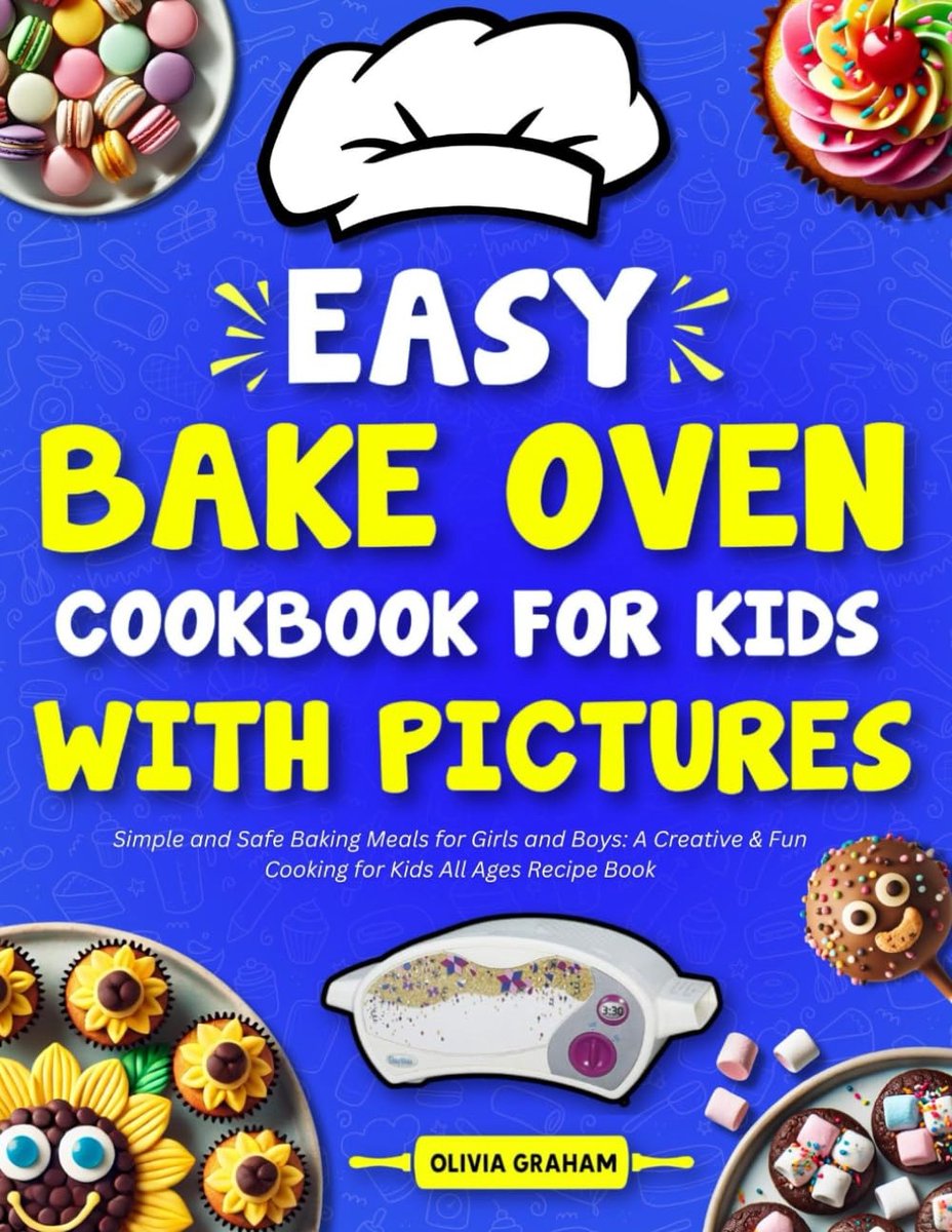 Bakboek voor kinderen - eenvoudige en veilige recepten - met foto's - creatief en leuk koken voor alle leeftijden - ShopVlot
