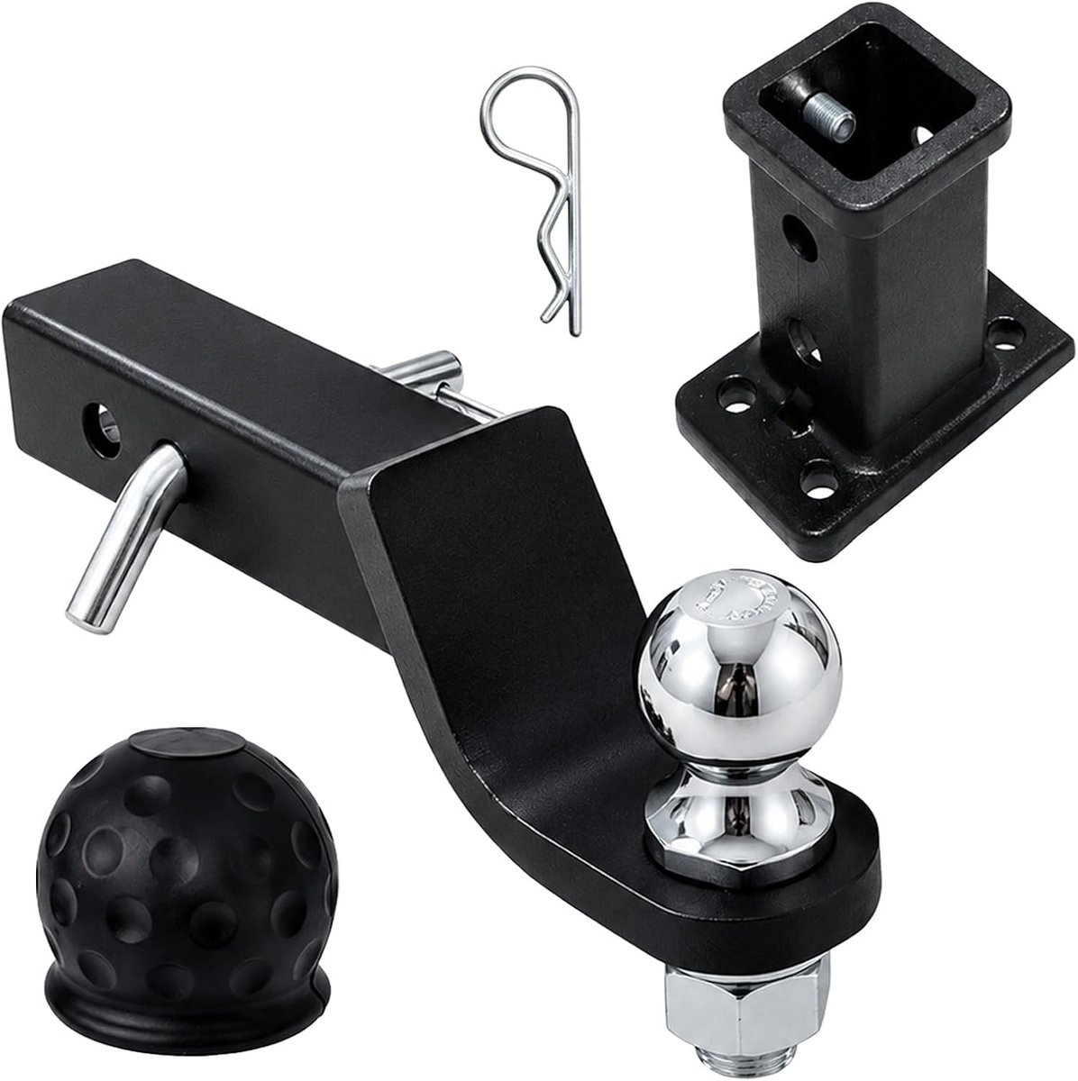 Trekhaak met kogelkoppeling Ø 50 mm - Pendant kogelhouder - Geschikt voor caravans en vrachtwagens - ShopVlot