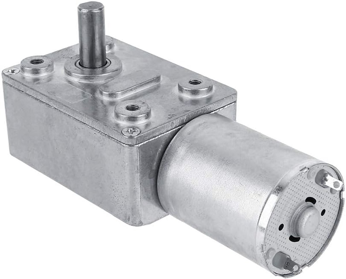 Wormgear Motor 12V - Hoge Koppel - Terugloopfunctie - Eenvoudig te Installeren - ShopVlot