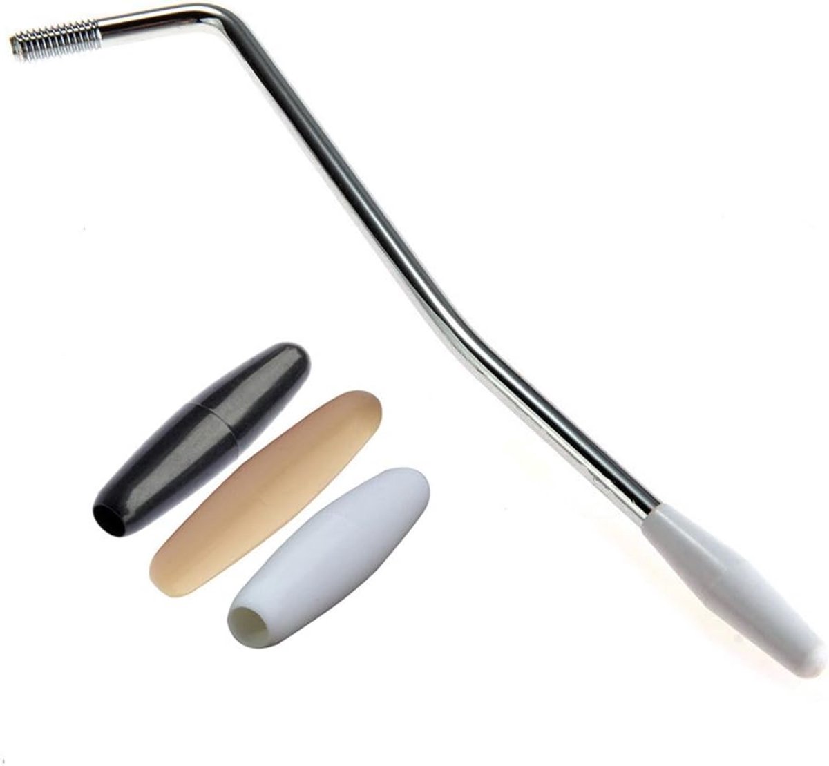 Tremolo arm 6mm - metalen whammy bar - met 3 kleurrijke tips - handig voor elektrische gitaar - SnelShoppen