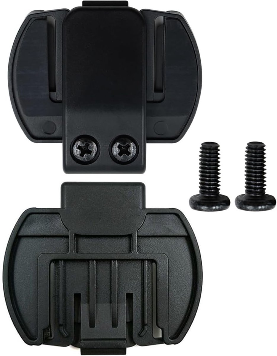 Motorcycle intercom accessoires 2pcs - V6/V4 helm bevestigingsclips - gemakkelijk te installeren - SnelShoppen