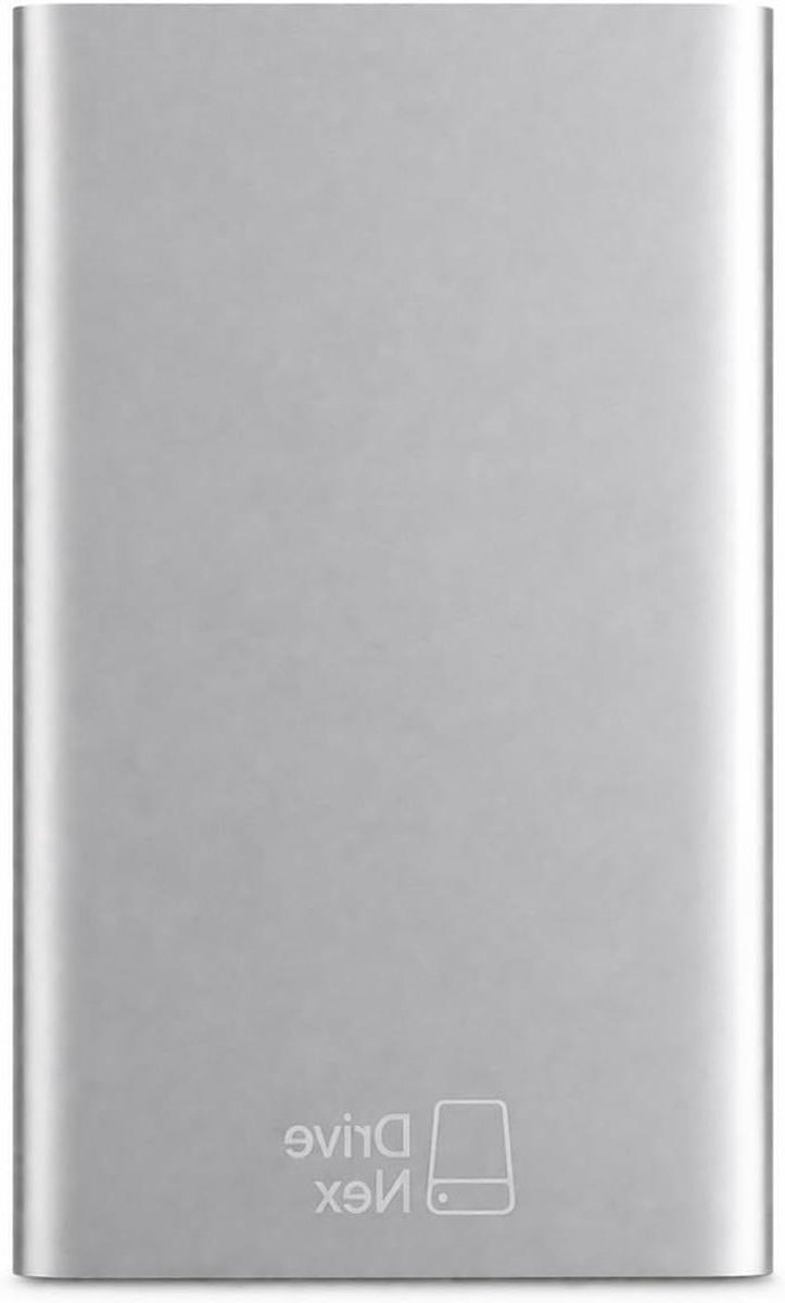 Externe SSD - Draagbare Harde Schijf - Data Beveiligen - Schrijfbeveiliging Switch - 2TB - Zilver