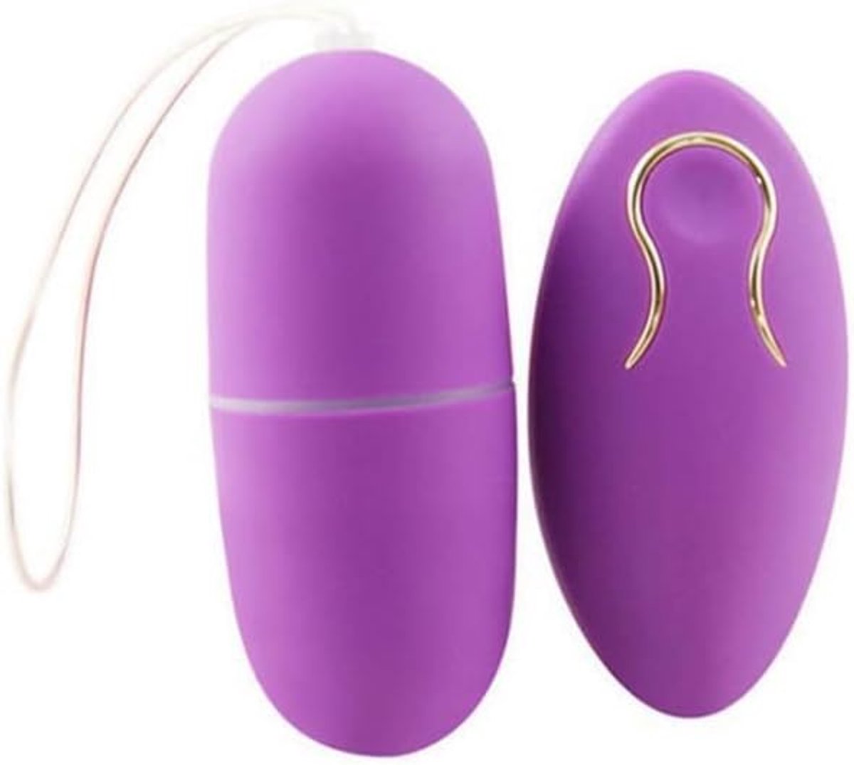 Vibrerende ei met afstandsbediening - 3 snelheden - waterproof - voor plezier in bad of onder de douche - SnelShoppen