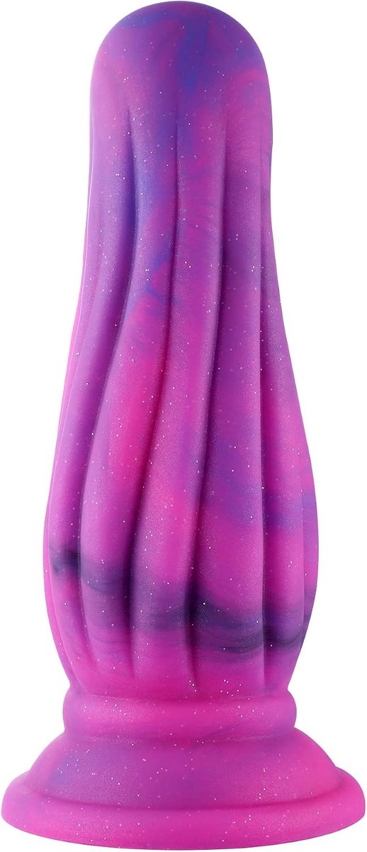 Dildo 25cm - Suction Cup - 100% Premium Silicone - Voor extreme anal ervaring - SnelShoppen