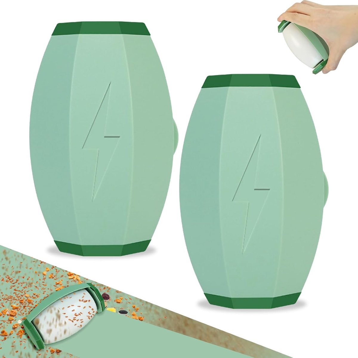 Lintroller 2pcs - Wasbare Sticky Gel - Sterke hechting - Verwijdert haren en stof - ShopVlot