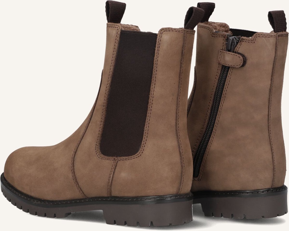 Wysh Robin Boots Jongens - Taupe - Maat 33