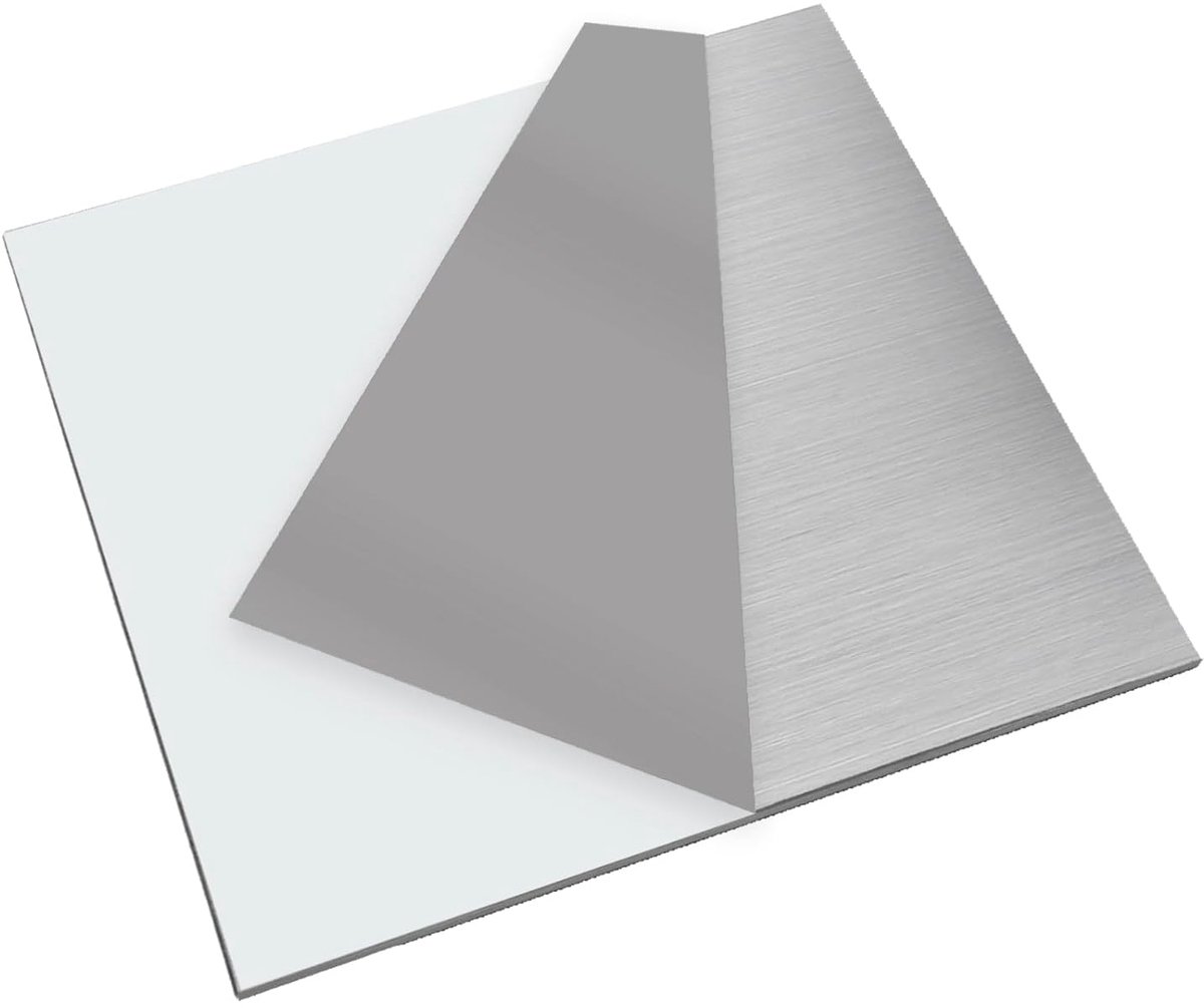 RVS platen 15cm x 15cm - 304 roestvrij staal - 1mm dik - perfect voor DIY projecten - ShopVlot