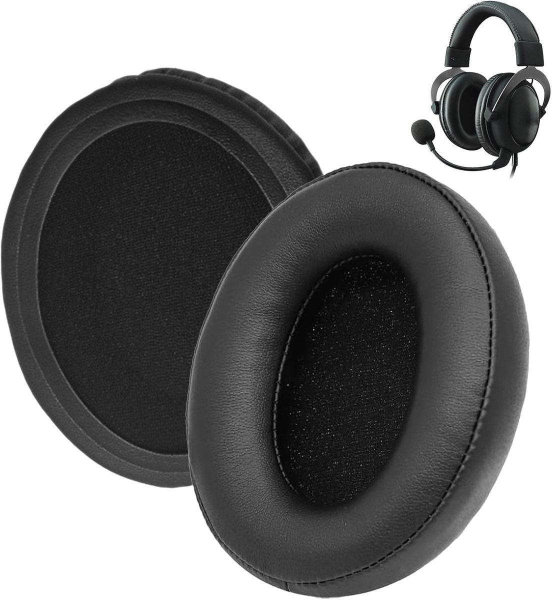 Vervangende oorkussens voor HyperX Cloud - Memory foam en PU leer - Comfortabel en duurzaam - ShopVlot