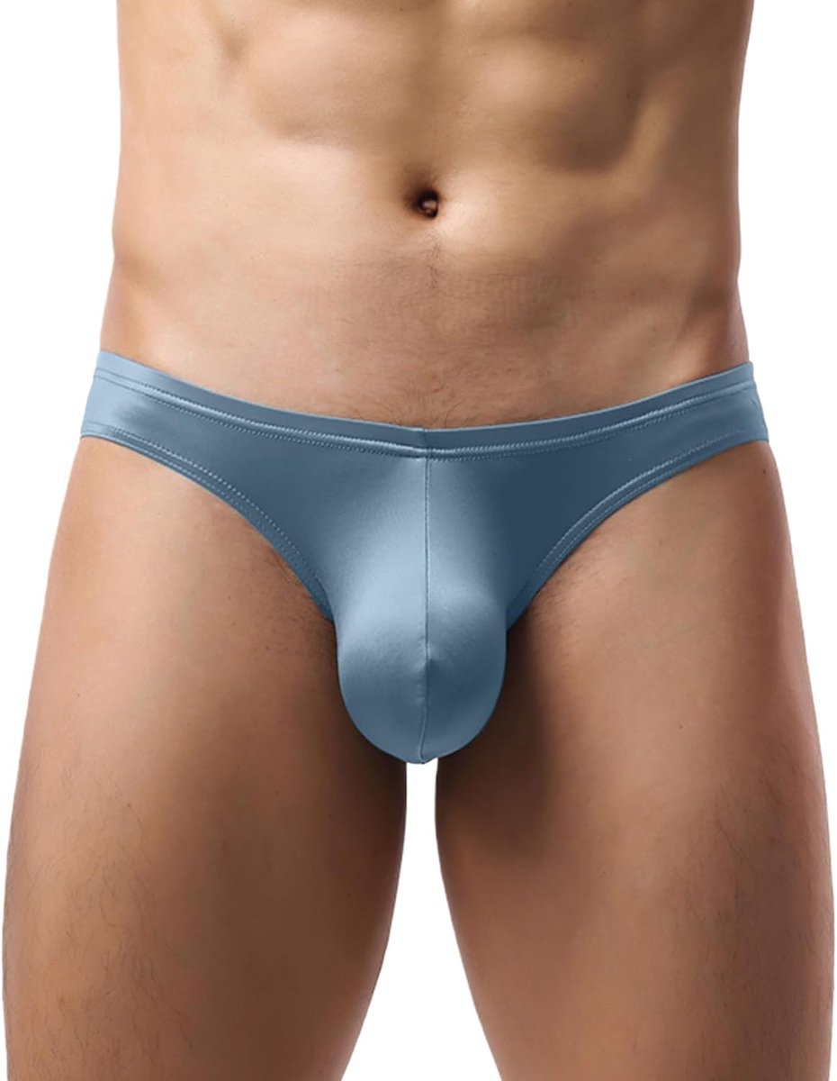 Thong ondergoed heren - Glanzend satijn - Lage taille - Comfortabele pasvorm - SnelShoppen