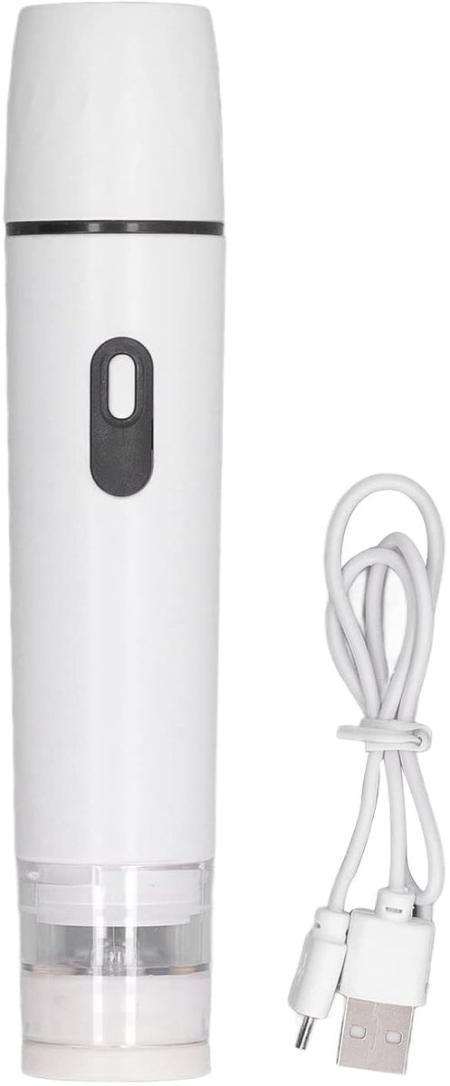 Vacuüm Sealer, Draadloze Elektrische Vacuüm Sluitmachine voor Voedsel Opslag, -50 Tot 60KPa Vacuümgraad, Oplaadbare Voedsel Saver voor Luchtpoort Minder Dan 2.5CM (Wit)