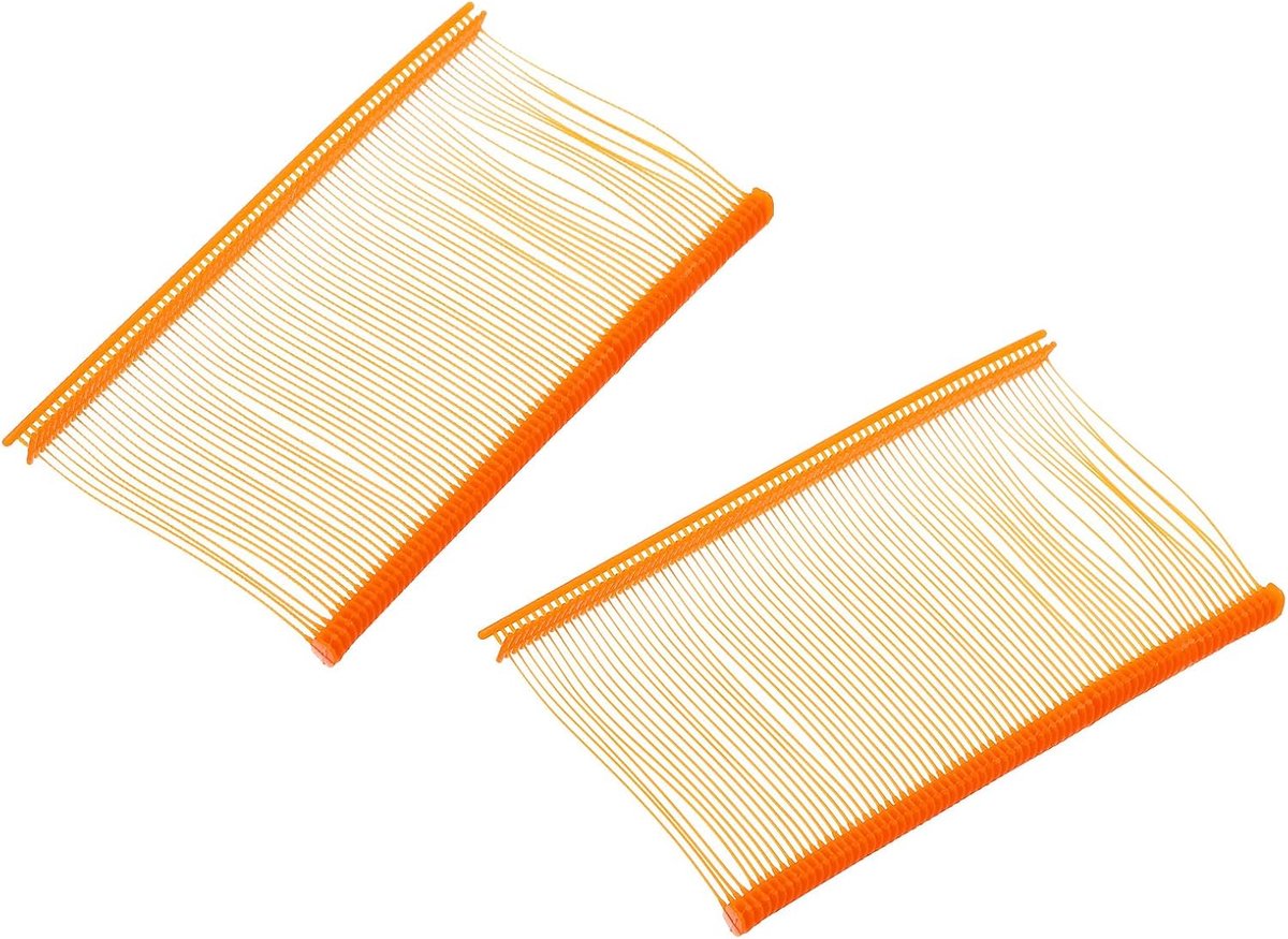 1000 stuks standaard tagging-Barbasteners, 5 cm oranje tagging vasteners tagging navulling plastic kleding voor kleding fijne steekprijs-navullingen label