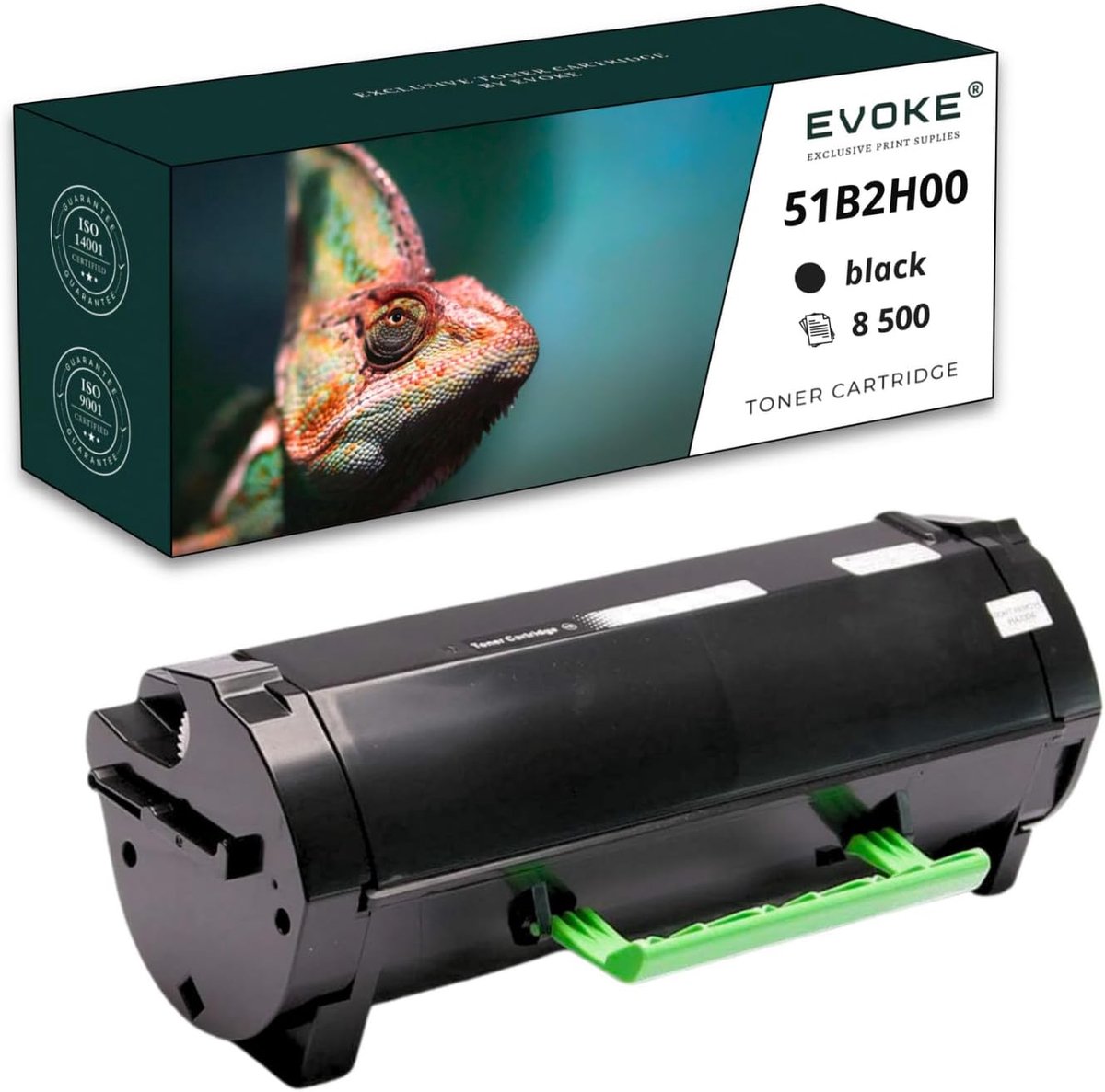 Toner Compatibel met Lexmark 51B2H00 - Zwart - 8500 Pagina's - Langdurige bescherming - SnelShoppen