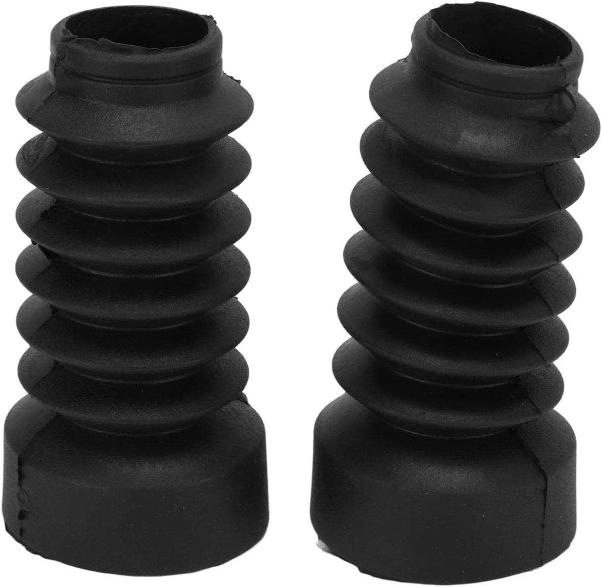 1 Paar Shock Gaiter Cover, Motorfiets Schokdemper Stofkap Rubber Voorvork Buizen Boot Vervanging voor DIO 18/27/28/34/35(zwart) Andere accessoires