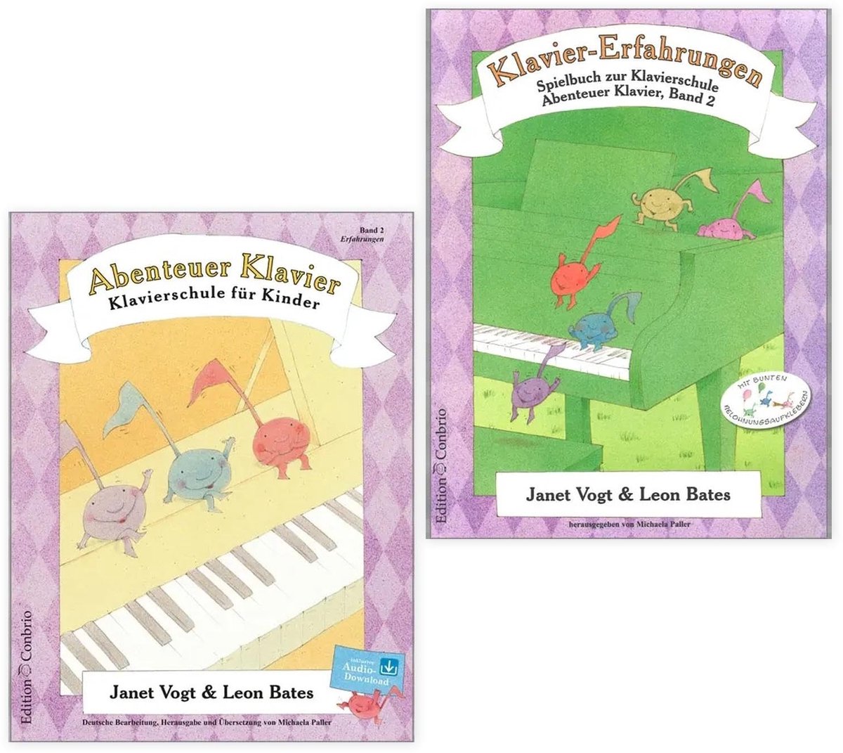Piano lesboek ervaringen - 2e hoofddeel - met online audio - inclusief notenheft en potloden - ShopVlot