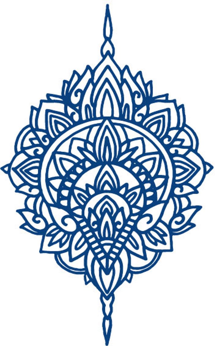 Tijdelijke tattoo Sacred Mandala 2 weken
