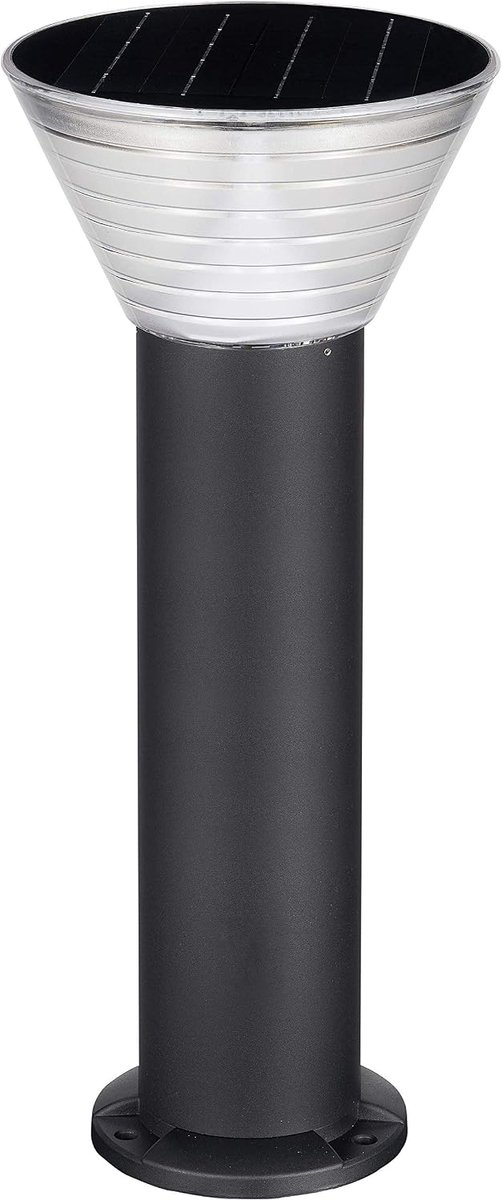 Solar Tuinlamp 80cm - LED Buitenlamp - 15 uur brandtijd - Warm wit licht - IP65 Waterdicht - ShopVlot