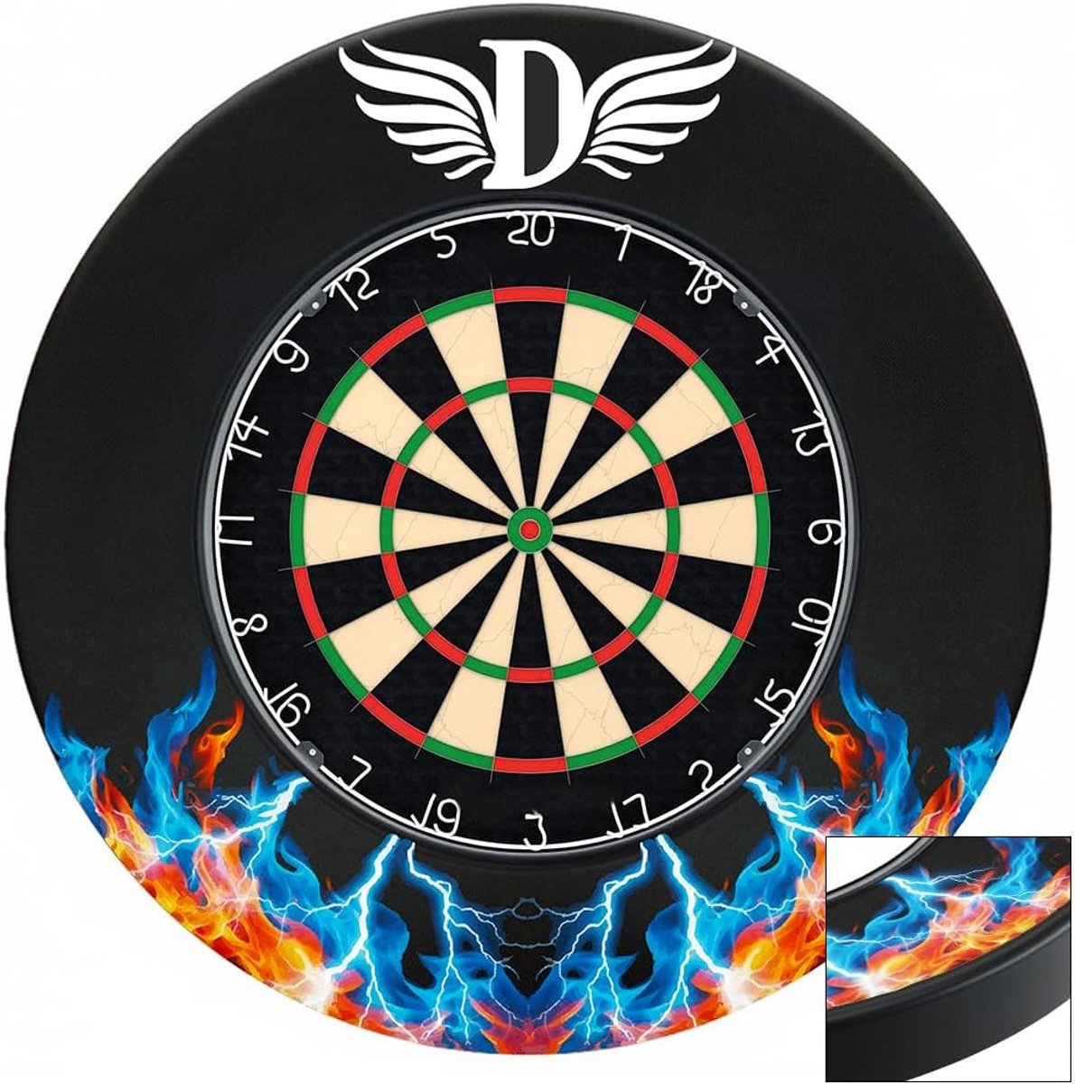 Dartbord Surround Beschermring - EVA Wandbescherming - Eenvoudige Montage - Voorkomt Wandbeschadiging - ShopVlot