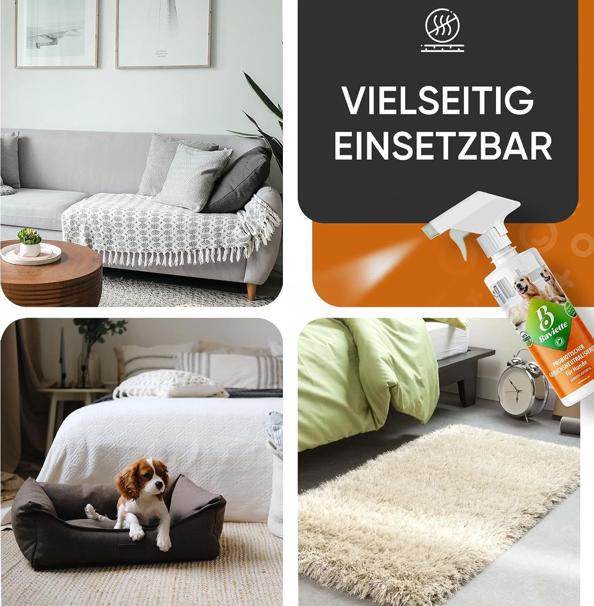 Odour Neutraliser Spray 500 ml - Natuurlijke Micro-organismen - Geurloos en Vriendelijk voor Materialen - ShopVlot