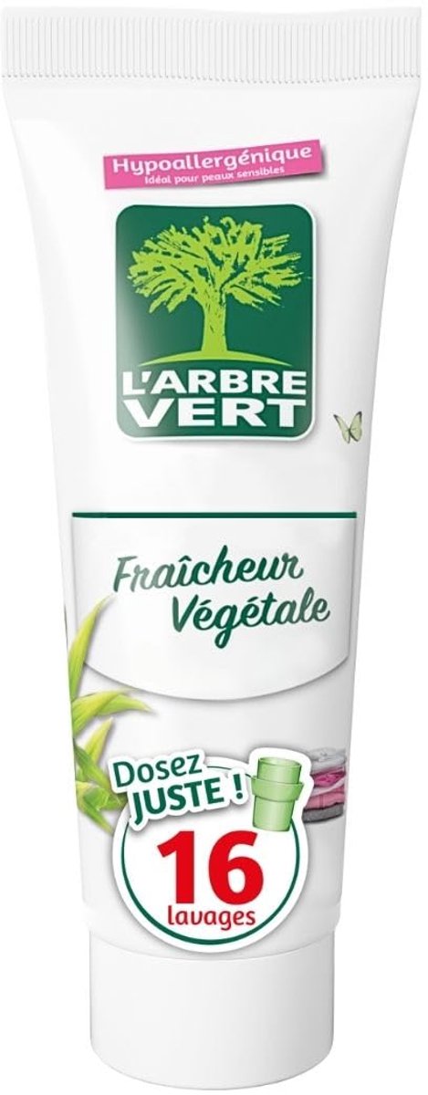 Wasmiddel handtas 250 ml - 16 wasbeurten - groene tube - effectief voorhandwas - ShopVlot
