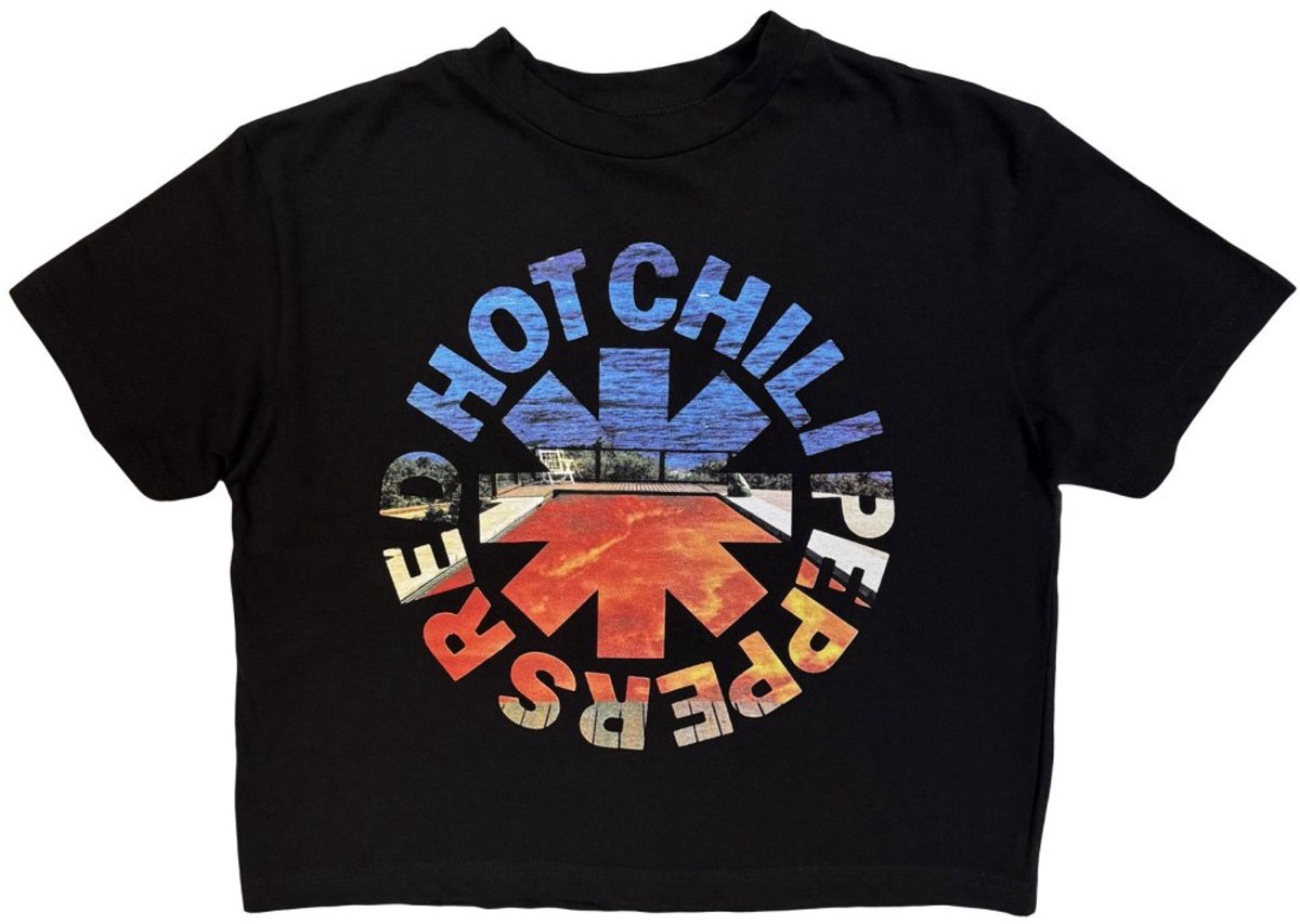 Red Hot Chili Peppers - Californication Asterisk Crop top - L - Zwart