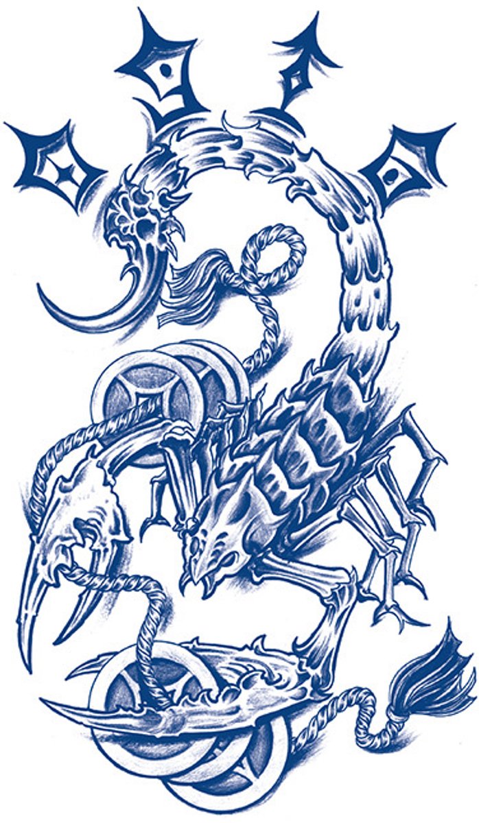 Tijdelijke tattoo Venom Machine 2 weken