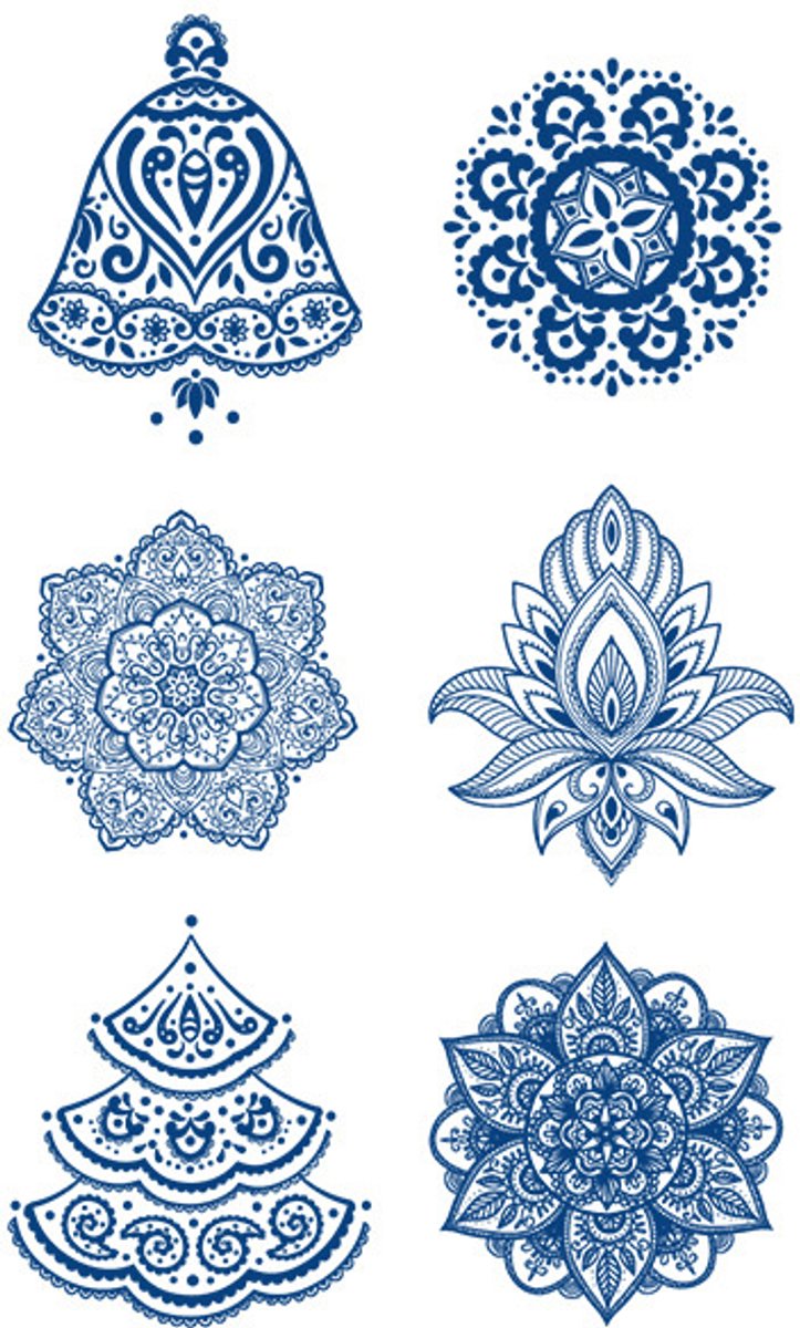 Tijdelijke tattoo Mandala arm 2 weken