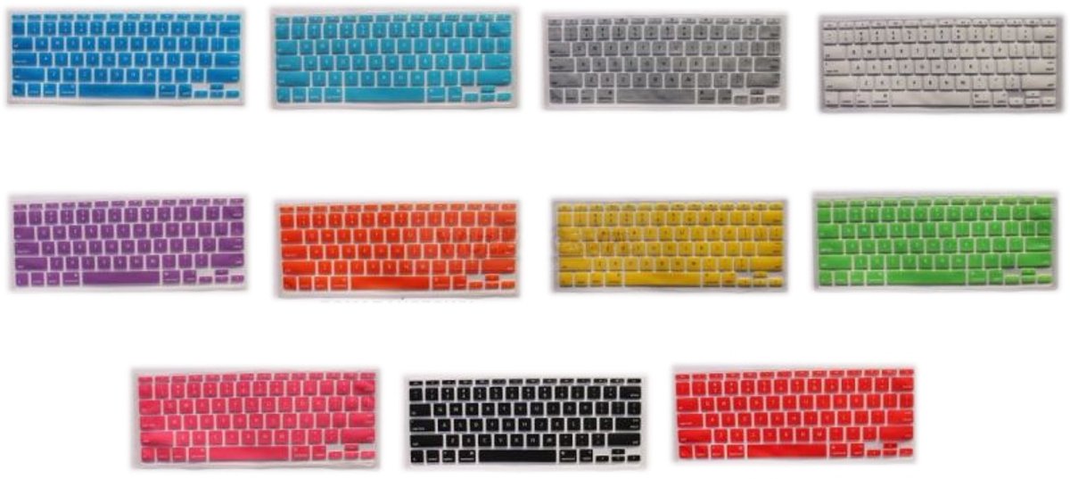 Siliconen toetsenbordhoes voor MacBook Air 11 inch US