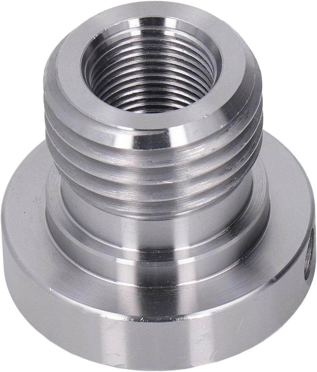 Draaibank Spindeladapter 33mm x 8TPI - RVS - Precisie gereedschap voor houtbewerking - ShopVlot