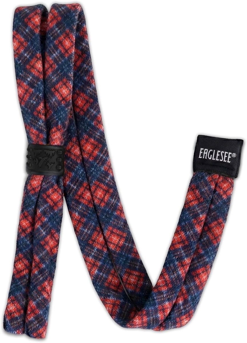 Thijox - Tartan Katoenen Brillenband | Verstelbare Brillenhouder voor Mannen & Vrouwen | Schots Design | Perfect voor Kantoor, Stad en Vrije Tijd