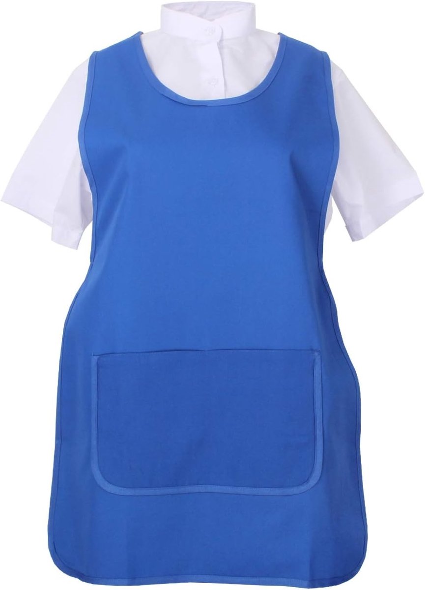 Kookschort MZ-631 uniseks, Reinigingsschort 868-11, blauw, L