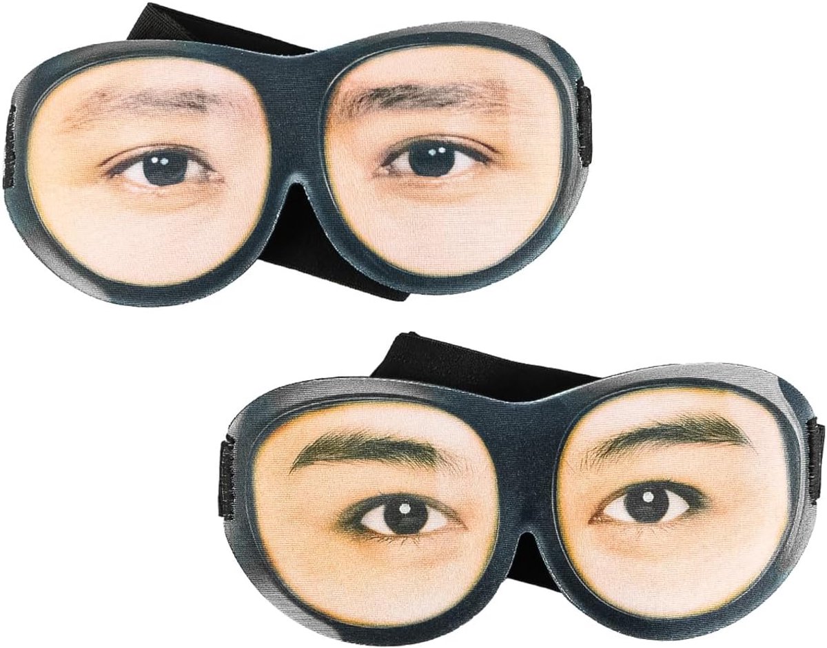 Slaapmaskers met ogen Zijden oogmasker Comfortabel lichtblokkerend slaapmasker voor yoga, reizen en ontspanning Perfect voor dutjes en slapen overdag
