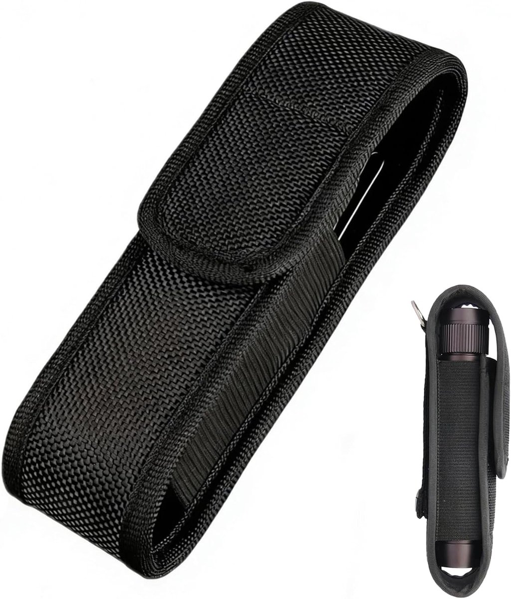 Nylon lamphouder voor jacht, tactische zaklamp, tactische Molle Flashlight Case, kamperen en wandelen in de open lucht, tas, zakhouder