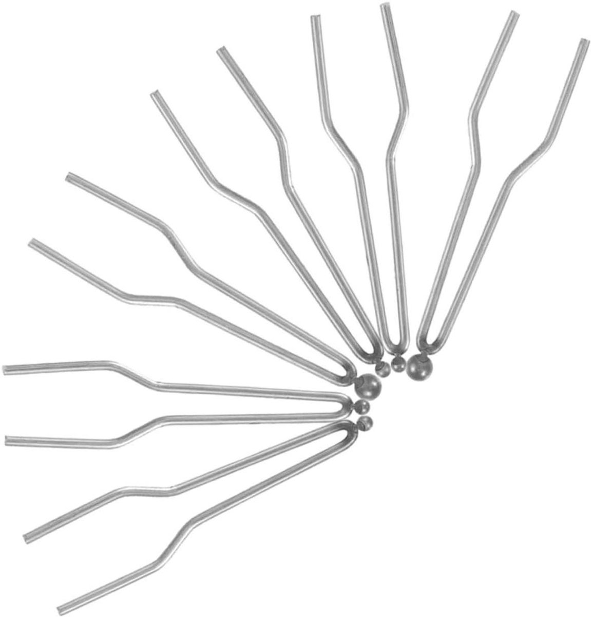 Pyrografie Pen Tips - Houtbranden Accessoires - Gedetailleerd Houtsnijwerk - Vervangbare Houtbranden Punten - 3.5 cm - Grijs