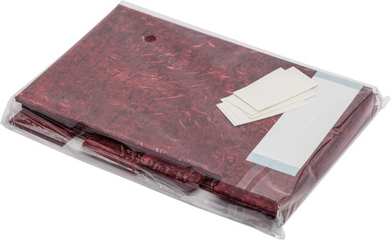 Frames - Foto opbergdoos - Rood, 22,5x20x14cm, voor 700 foto's 13x18cm, zuurvrij materiaal, met deksel, stapelbaar - Fotobewaring zonder stof — afbeelding 5