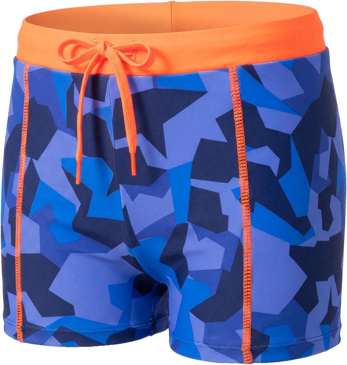 Zwembroek jongens Kinderzwembroek Elastische tailleband Boardshorts Sneldrogend Comfortabele zwemshort met trekkoord Zwemkleding voor zwemmen Waterparken Stranden, maat 122-164