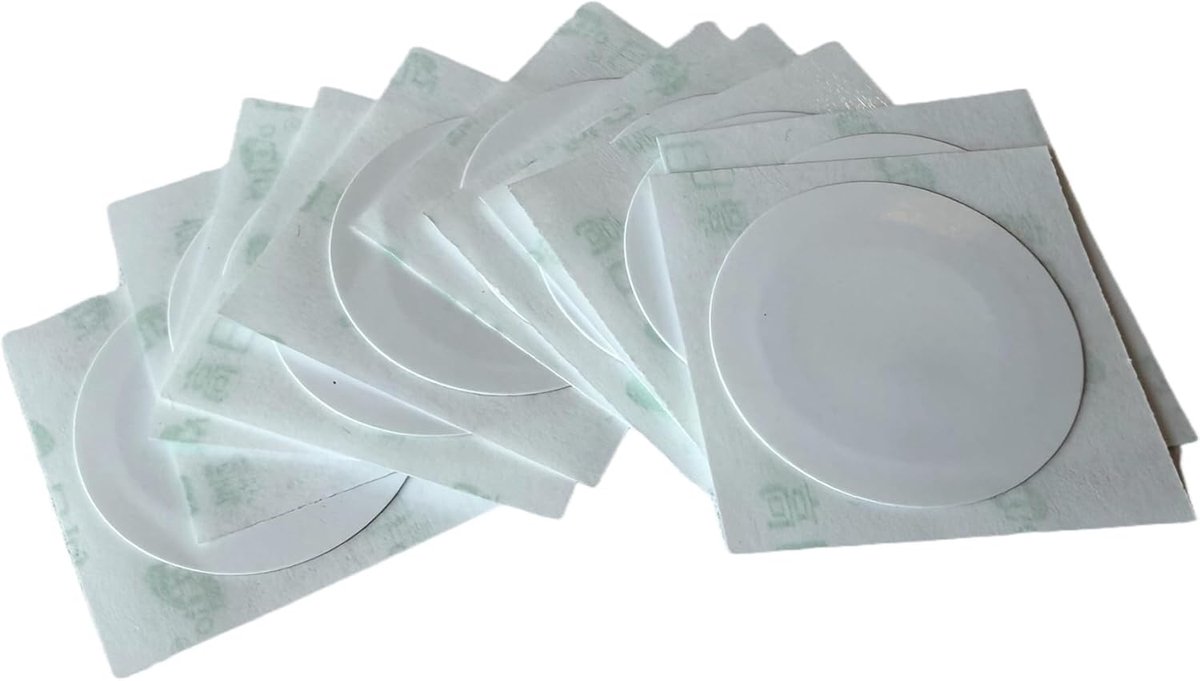 EM4100 125Khz RFID Close Range ID Token Label 25mm NOC ID Self Adhesive Label (12) - ShopVlot